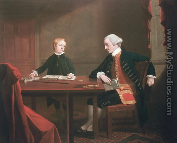 Samuel Smith and his Son William, c.1770 - Mason Chamberlin