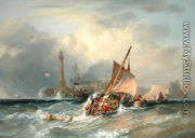 Lugger Entering Margate - George Chambers