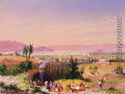 A View of Mexico City with an Encampment, 1878 - Conrad Wise Chapman