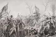 Capture of the Confederate flag at the Battle of Murfreesboro in 1862 - Alonzo Chappel
