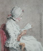 Portrait of Suzanne, a young peasant from Marly-le-Roi - Jean-Baptiste-Simeon Chardin