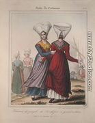 Grand costume for women in the Rochefort area, Charente - Charpentier