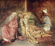 Study for the Interior of a Harem - Theodore Chasseriau