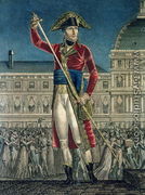 Bonaparte, First Consul (1769-1821) Replacing his Sword in its Sheath after the General Peace - Alexis Chataigner