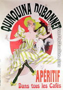 Poster advertising 'Quinquina Dubonnet' aperitif, 1895 - Jules Cheret