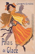 Poster advertising the Palais de Glace, Champs Elysees - Jules Cheret