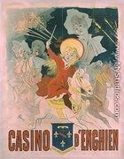 Poster advertising the Casino d'Enghien, 1898 - Jules Cheret