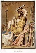 Agamemnon, costume for 'Iphigenia in Aulis', 'Research on the Costumes and Theatre of All Nations', 1802 - Philippe Chery