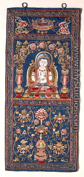Bodhisattva of Wisdom - Chinese School, Ming Dynasty