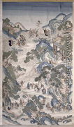 Gatherings of Groups Immortals, c.1800 - Chinese School, Qing Dynasty