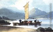 Boat with Yellow Sail, China - George Chinnery