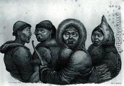 Inhabitants of the Gulf of Kotzebue, from 'Voyage Pittoresque autour du Monde' - (After) Choris, Ludwig (Louis)