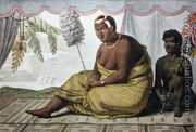 Ka'ahumanu, Queen of the Sandwich Islands, from 'Voyage Pittoresque autour du Monde', 1822 - (After) Choris, Ludwig (Louis)