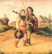 David and Jonathan, c.1505-10 - Giovanni Battista Cima da Conegliano