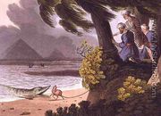 Egyptians Crocodile Catching, 1813 - John Heaviside Clark (after)