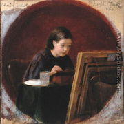 Portrait of Christina Mary Clark, c.1860 - Joseph Clark