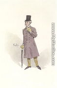 Mr Podsnap, a character from 'Our Mutual Friend' by Charles Dickens - Joseph Clarke