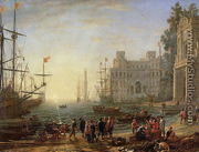 Harbour with Villa Medici, 1637 - Claude Lorrain (Gellee)