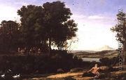 Landscape with Apollo and the Muses, 1652 - Claude Lorrain (Gellee)