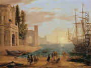 A Seaport, 1639 - Claude Lorrain (Gellee)
