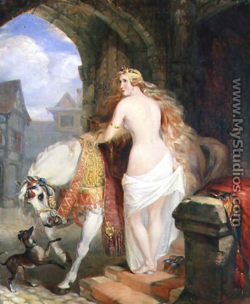 Lady Godiva, 1850 - Marshall Claxton