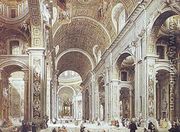 Saint Peter's Basilica - Giovanni Paolo Pannini