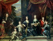 John Churchill (1650-1722) 1st Duke of Marlborough and Sarah (1660-1744) Duchess of Marlborough with their children - Johann Closterman