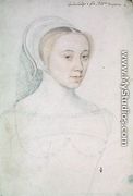Jeanne de Vivonne (1516-83) c.1535 2 - (studio of) Clouet
