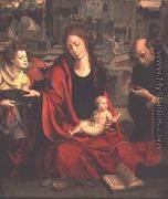 The Holy Family - Pieter Coecke Van Aelst