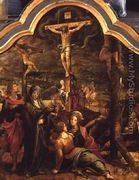 The Crucifixion - Pieter Coecke Van Aelst