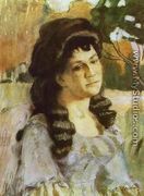 Portrait of a Lady, 1902 - Viktor Elpidiforovich Borisov-Musatov