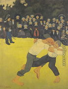 The Wrestling Bretons, c.1893 - Paul Serusier