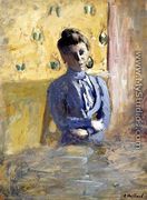 Woman in Blue - Edouard  (Jean-Edouard) Vuillard