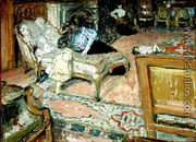 Confidence (The Bernheim Children in the Salon) 1905 - Edouard  (Jean-Edouard) Vuillard
