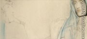 Study for 'The Secret', c.1902 - Fernand Khnopff