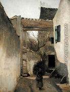 Ecouen, Corner of the Village, c.1870 - Jean-Baptiste-Camille Corot