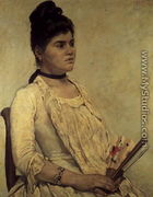 Portrait of the Step Daughter, 1889 - Giovanni Fattori