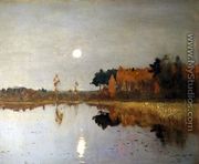 The Twilight Moon, 1899 - Isaak Ilyich Levitan