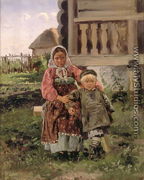 Brother and Sister, 1880 - Vladimir Egorovic Makovsky