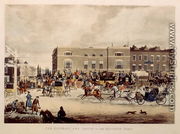 The Elephant and Castle on the Brighton Road, 1826 - James Pollard