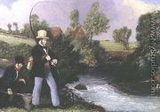 Fishing scene - James Pollard