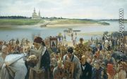 A Religious Procession - Illarion Prianishnikov