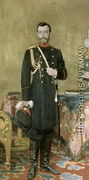 Portrait of Emperor Nicholas II (1868-1918) 1895 - Ilya Efimovich Efimovich Repin