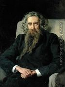 Portrait of Vladimir Sergeyevich Solovyov (1853-1900), 1895 - Nikolai Aleksandrovich  Yaroshenko