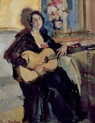 Lady with a Guitar, 1911 - Konstantin Alexeievitch Korovin