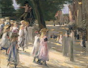 The Road to the school on Edam - Max Liebermann