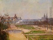 The Tuileries and the Louvre, 1900 - Camille Pissarro