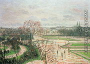 The Garden of the Tuileries in Rainy Weather, 1899 - Camille Pissarro