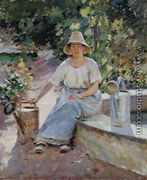 The Watering Pots, 1890 - Theodore Robinson