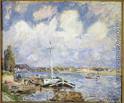 Boats on the Seine, c.1877 - Alfred Sisley
